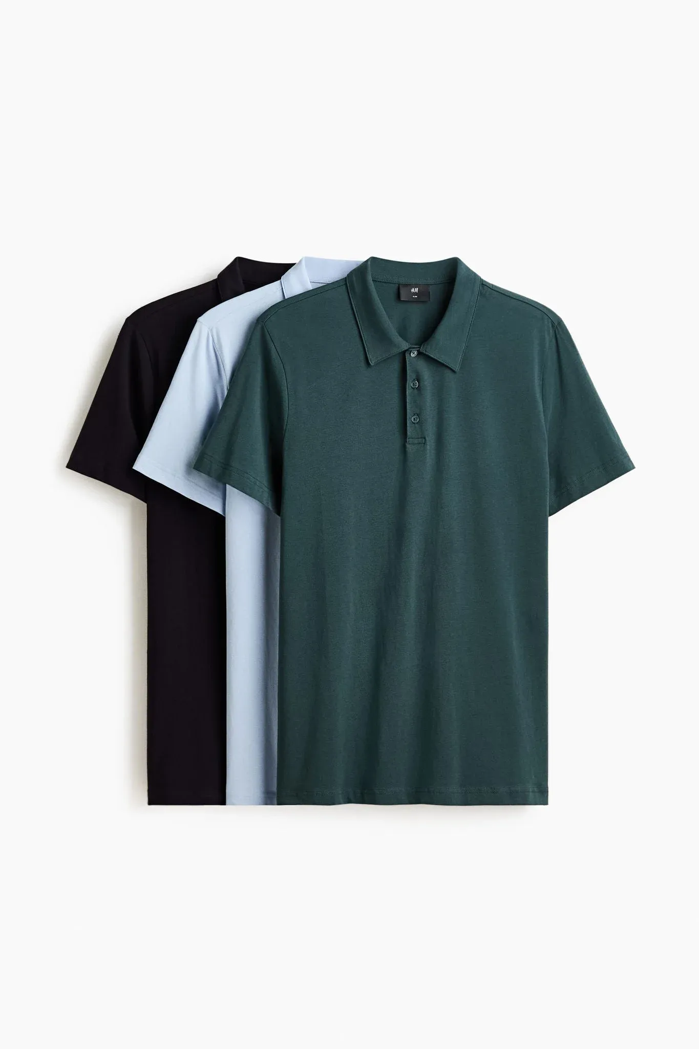 Versatile Slim-Fit Polo Shirt Collection